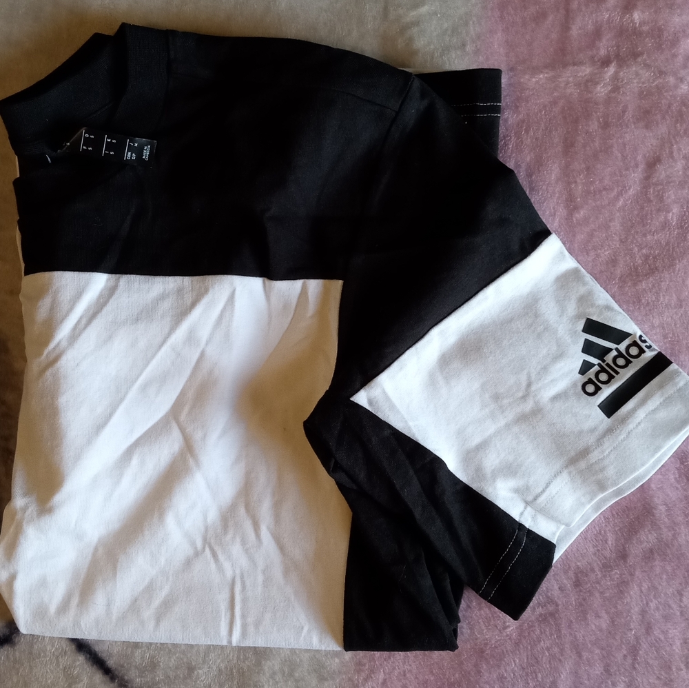 Adidas. Men's. Black and white.